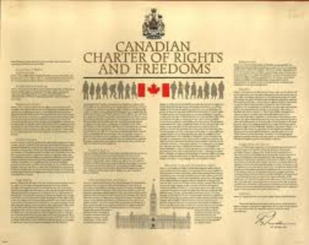 The Charter of rights and freedoms