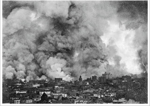 1906 earthquake disaster