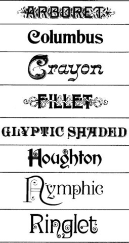 Victorian Typography