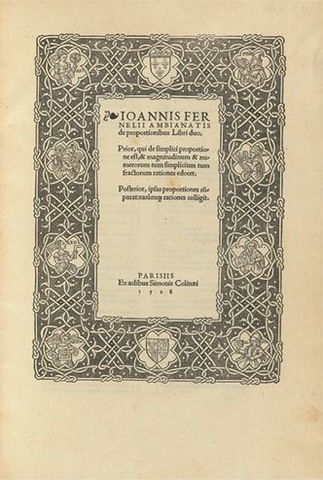 De Proportíoníbus Duo