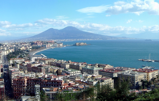 A NAPOLI con la madre