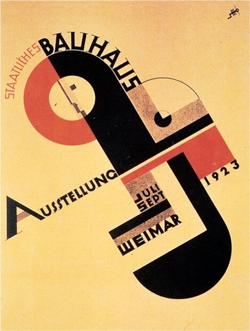 The Bauhaus and the New Typography characteristics