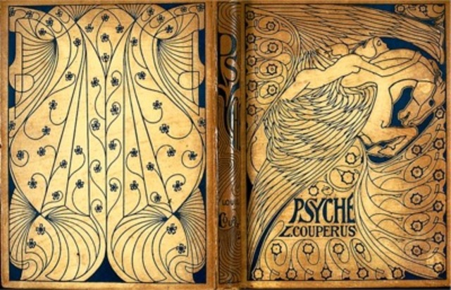 Jan Toorop, binding for Psyche, by Louis Couperus, published by L. J. Veen, Amsterdam