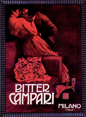 Marcello Dudovich, Bitter Campari poster,