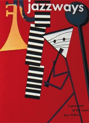 Paul Rand, Jazzways yearbook cover,