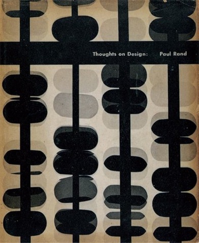 Paul Rand, cover for Thoughts on Design