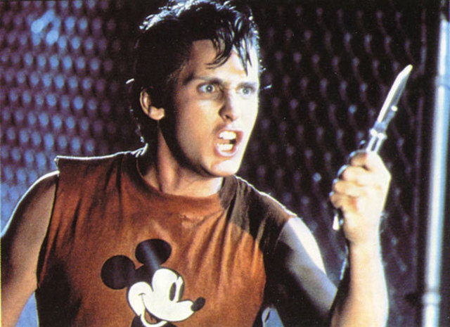 Dally asked Two-Bit for the black flick knife