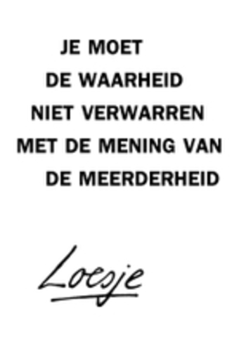 Over de waarheid