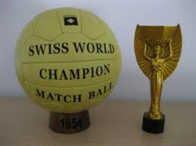 V Copa Mundial de Fútbol 1954.