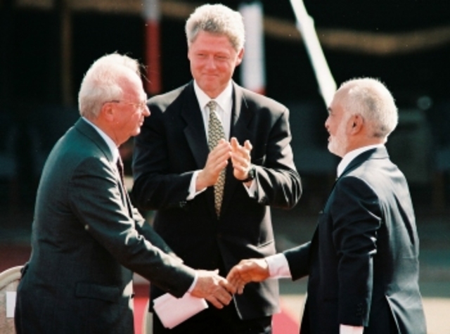 נחתם הסכם השלום בין ישראל לירדן.