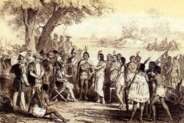 Primeros intentos para desarrollar colegios para indigenas