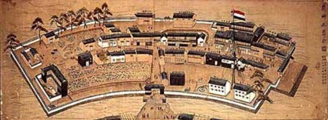 Japanese isolation Portuguese ships banned from Japan and traders executed. Only the Dutch are allowed to stay