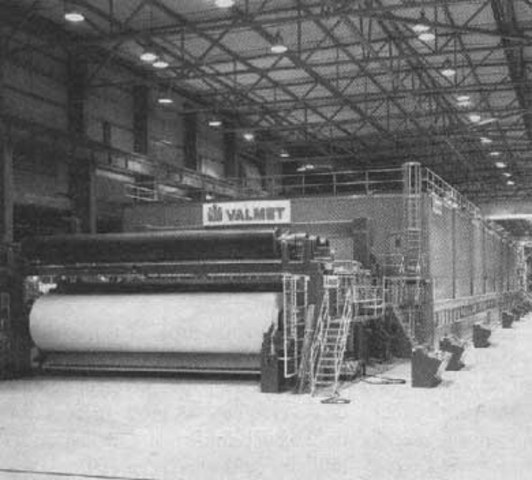 Máquina para producir papel