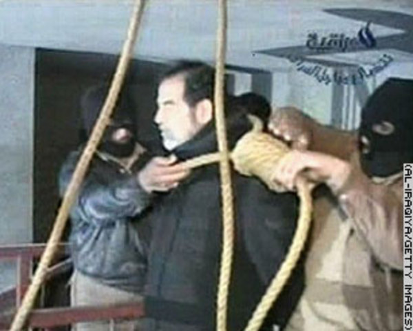 Morte de Saddan Hussein - Por: Pedro Borges