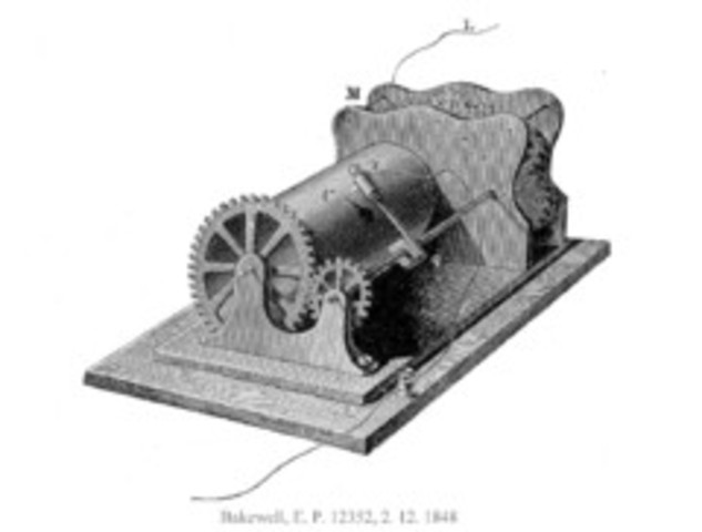 COPIADORA DE TELEGRAFO (PRIMER FAX)