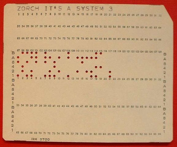 PUNCH CARDS