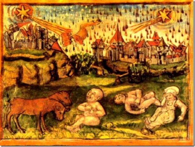 OVNIS DURANTE LA PESTE NEGRA