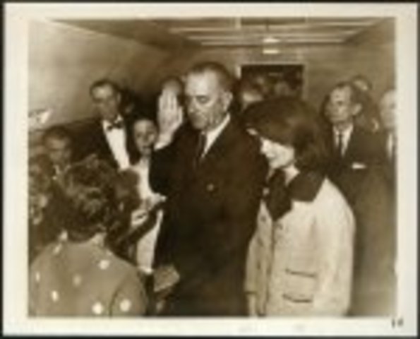 President Johnson Addresses Congress