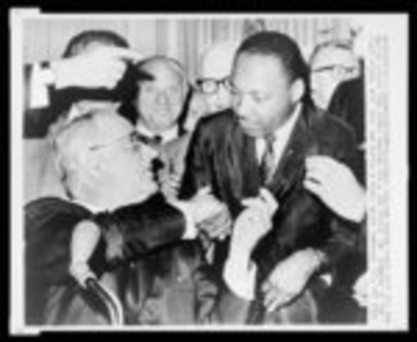 Johnson Signs 1964 Civil Rights Act