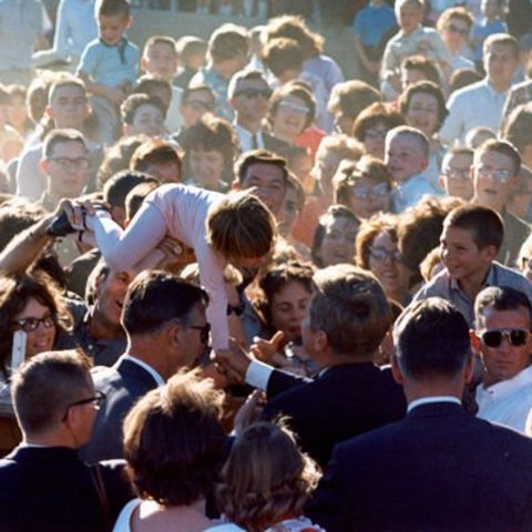kennedy en campagne presidentielle dans le montana