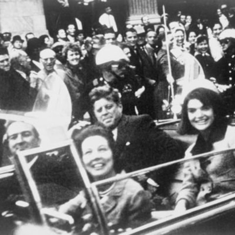 Kennedy quelque seconde avant son assassinat