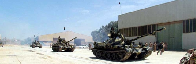 Tanks Spread Through Benghazi