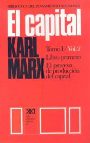 Marx escribe el Capital y el Manifiesto Comunista