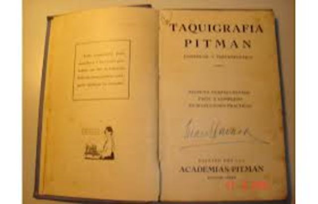 Invención de la taquigrafía Pitman