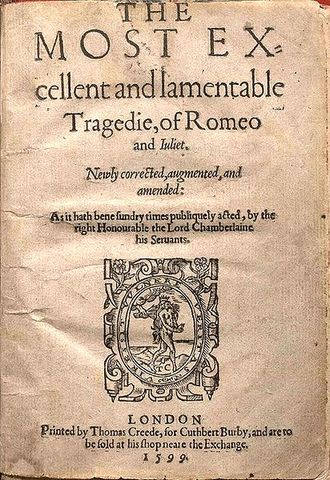 Romeo and Juliet Written