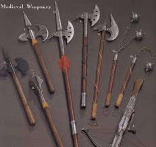 middle ages weapons