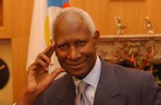 Le président Abdou DIOUF