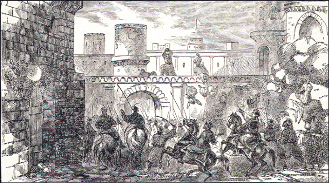 The mongols try to Invade Japan