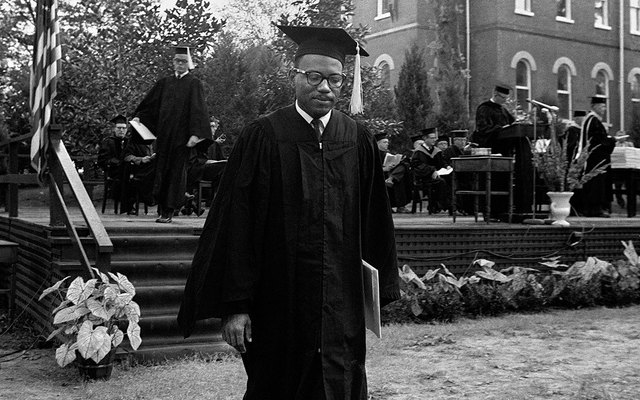James Meredith enrolls at the University of Mississippi