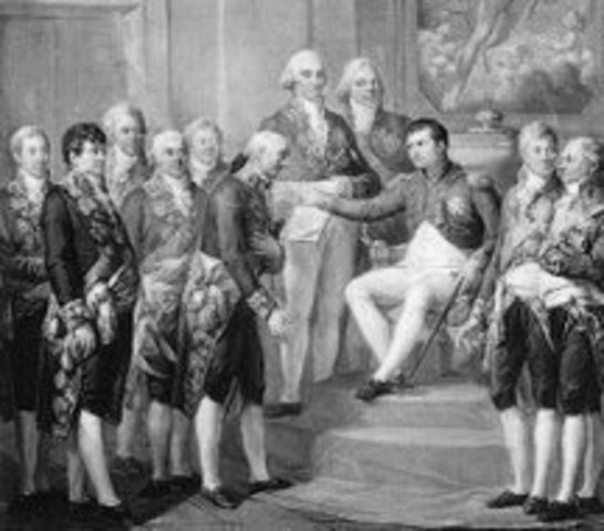 Napoleon enters Warsaw