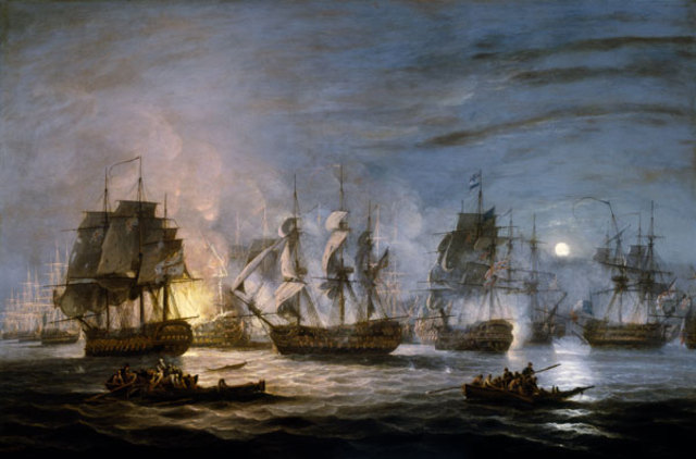 Nelson destroys French fleet in the Battle of the Nile