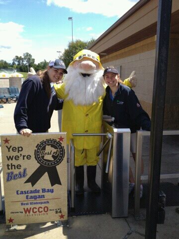 Started working at Cascade Bay water park