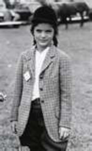 Jackie was sent to an all girl's boarding school.