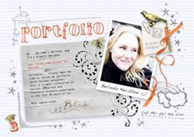 digital portfolio and the non-existence of text books