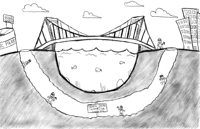 North Shore Connector opens, which goes under Allegheny River