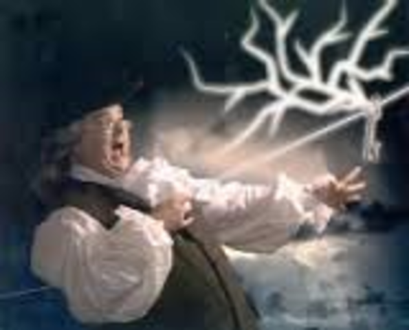 Benjamin Franklin - "Lightning is Electricity "
