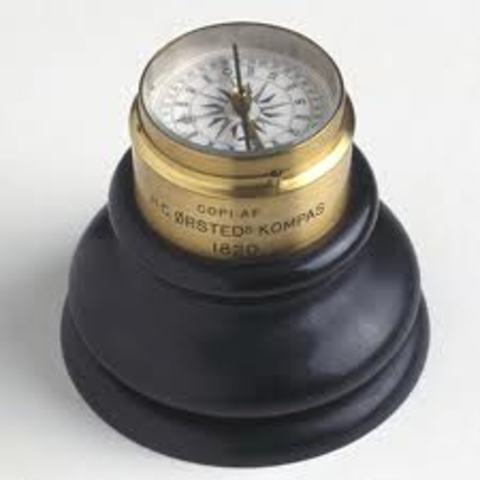 Hans Oersted's Electricity and Magnetism