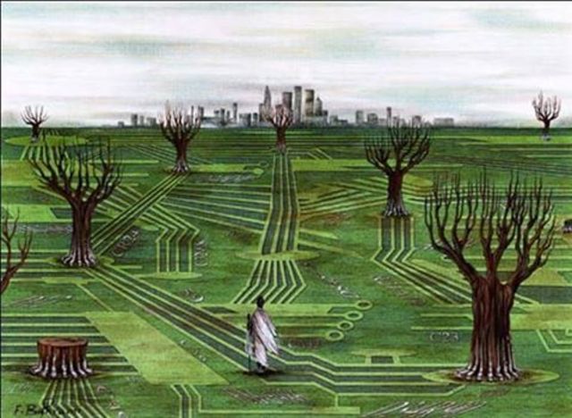 Cordel e Xilogravura sobre globalização.