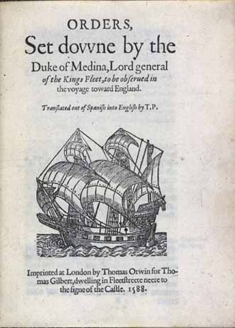 The English battle against the “invincible” Spanish Armada