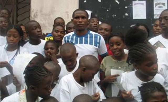 Eto'o au service des démunis