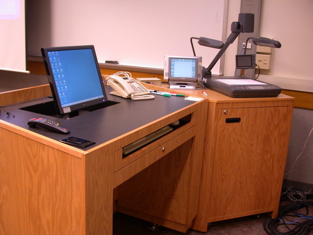 Document Cameras and LCD Pojector Setup in All Classrooms