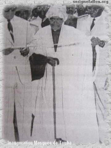 Inauguration mosquée de touba