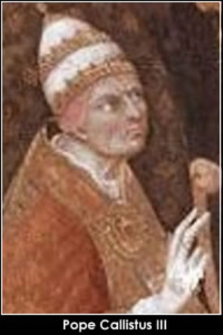 Pope Callistus III (MB) (P)