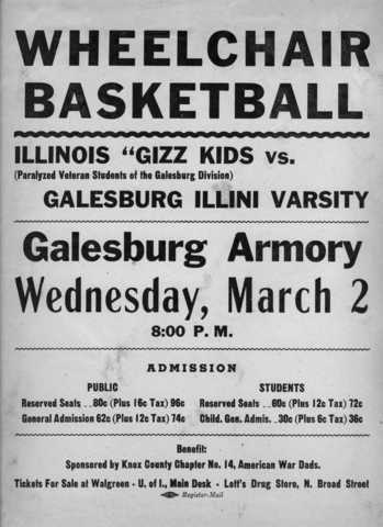 First Disabled Students' Program Established 1947-1948