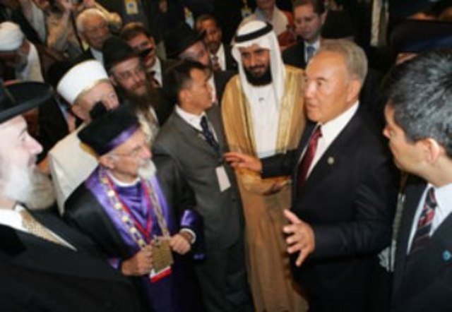 Первый съезд лидеров мировых и традиционных религий.