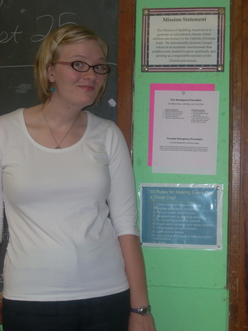 Ms. Liesemeyer becomes a teacher